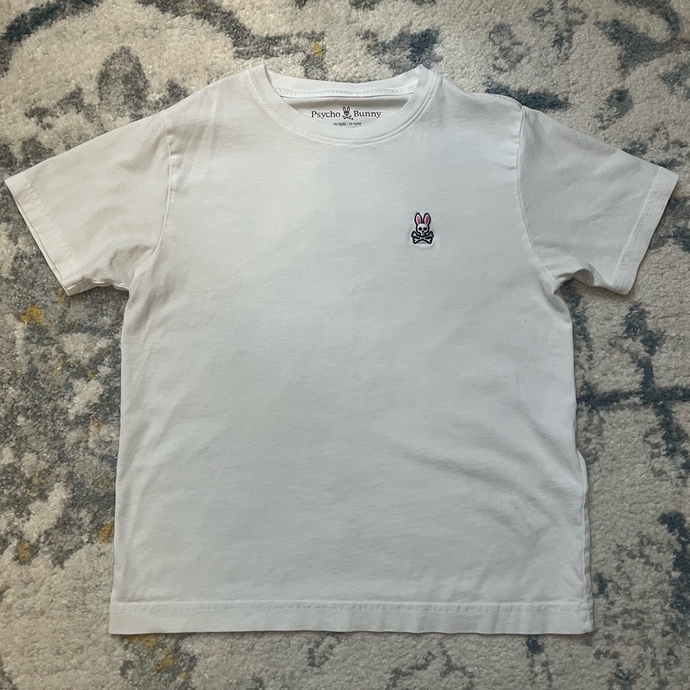 Psycho Bunny White Short Sleeve Tee